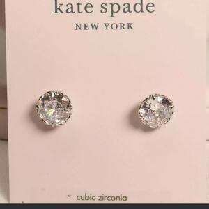 NWT Kate Spade Cubic Zirconia Earrings